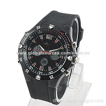 Fashion multifunction silicone strap smart watch